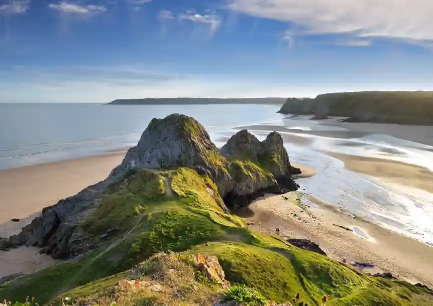 Three Cliffs Bay