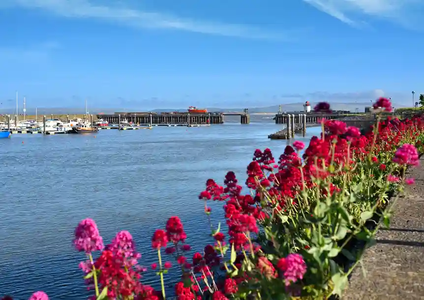 Burry Port Harbour, Carmarthenshire