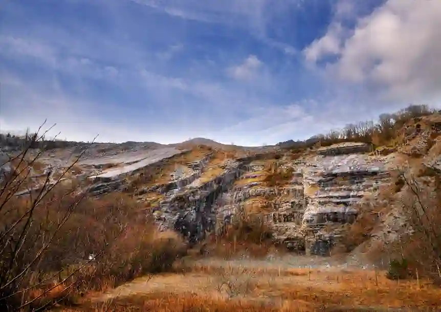 Glangwenlais lime quarry