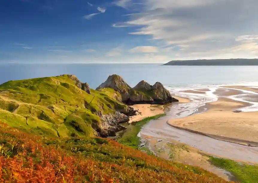 Three Cliffs Bay