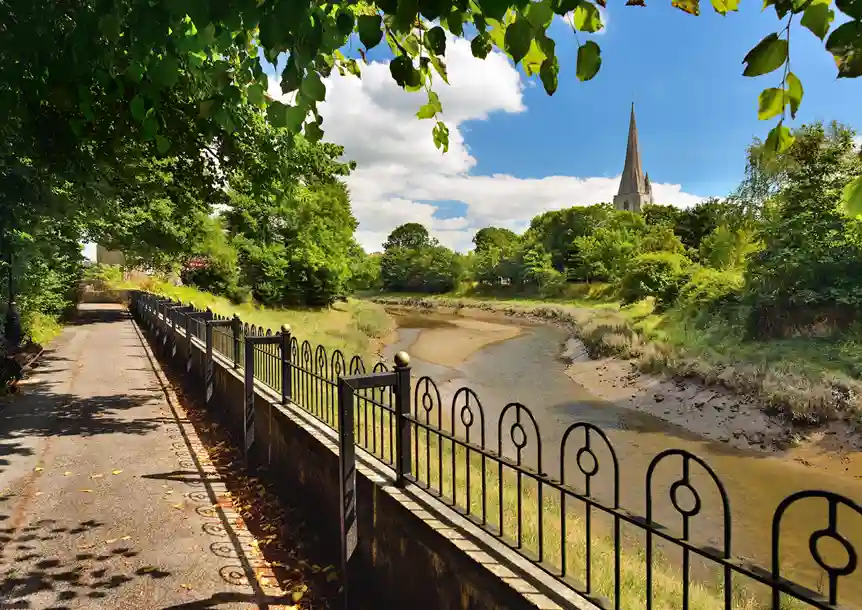 Kidwelly riverside walk, Carmarthenshire