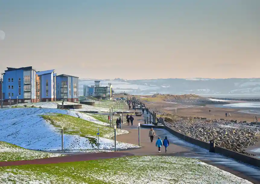 Llanelli Beach, Carmarthenshire